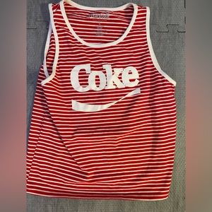 Women’s Coca Cola Tank top. Size large.